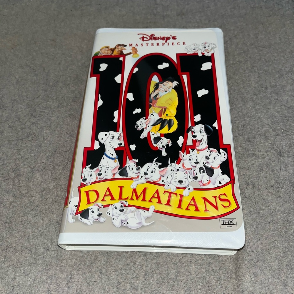 Disney’s 101 Dalmations VHS Movie